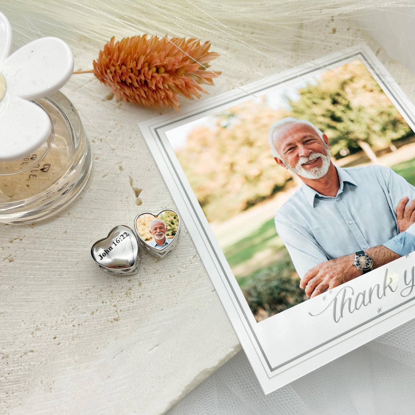 Custom Photo Charm of Bracelet, Fits Pandora Bracelet,Individual Personalized Photo Charm, Photo Gift,Engraved Photo charm PC-018