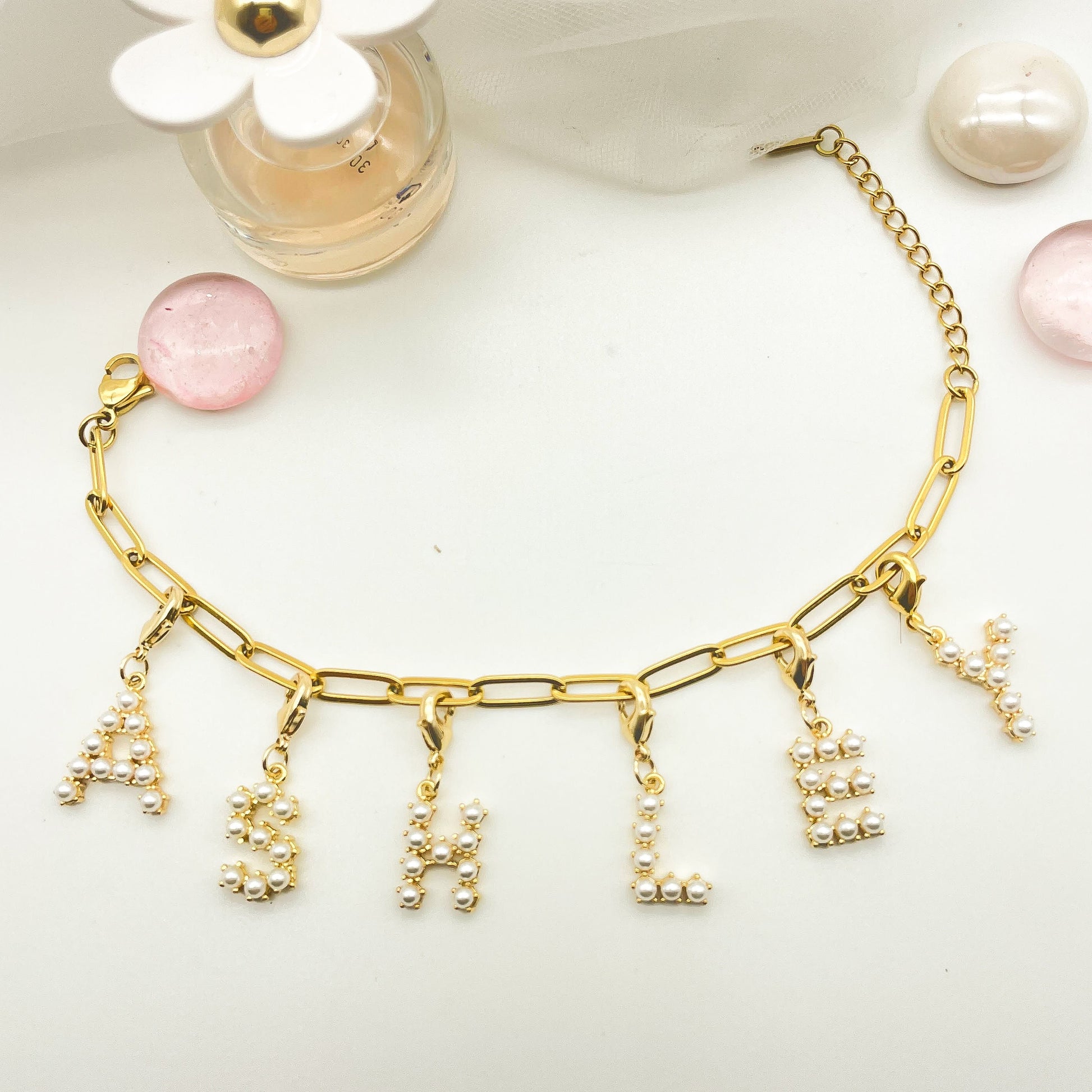 Build Your Own Charm Gold Bracelet/Custom Charm/Personalized Gift for Mom, Custom Bracelets/Graduation Best Friend Gift